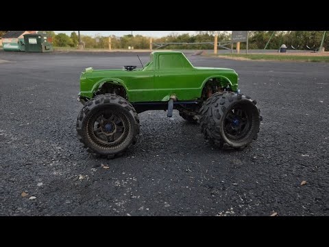 New 3.3 engine on an old t-maxx the best nitro rc