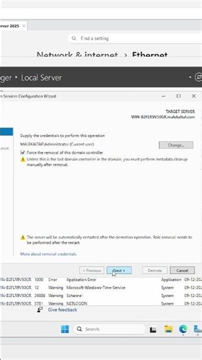How to Demote a Windows Server 2025 Domain Controller (Step-by-Step)