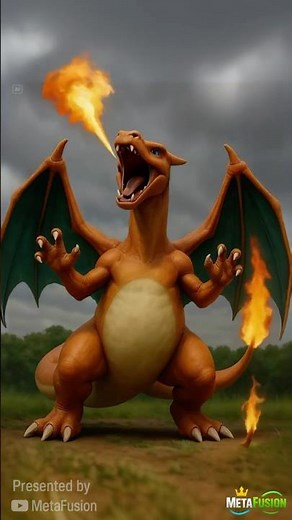 Pokémon – Charmander Evolution #pokemon #aiart #livingcartoon