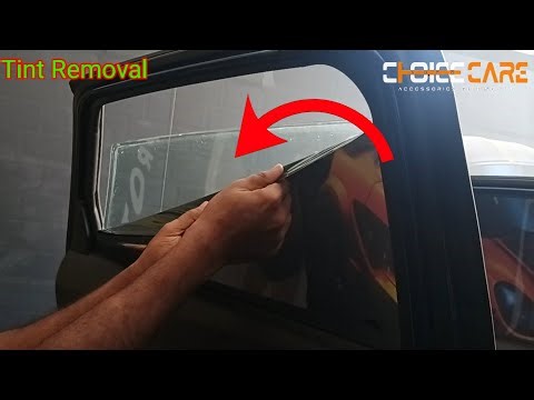 How To Remove Car Window Tint Like a Pro | Step-by-Step Tint Removal Tutorial 🚗