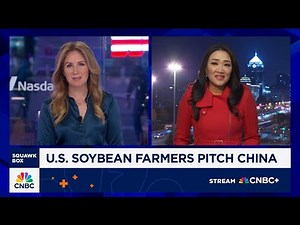 U.S. soybean farmers pitch China: Here's what to know
