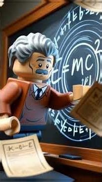 Albert Einstein Cinematic Biography | Ultra Realistic LEGO Minifigure Style | Genius of Relativity