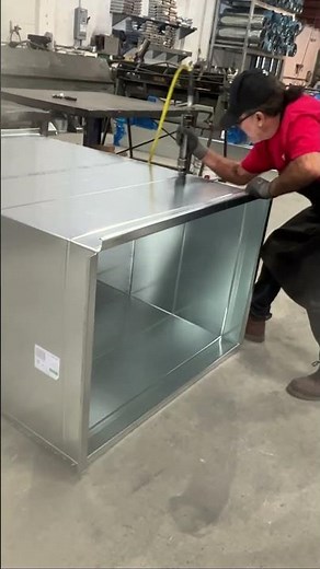 Assembling TDC Duct Sections with Pittsburgh