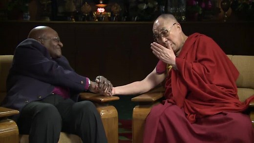 1.4M views · 19K shares | His Holiness the Dalai Lama appreciates Archbishop Desmond Tutu as the image of joy during the first of several conversations as part of their collaboration on a book on joy at His Holiness's residence in Dharamsala, HP, India on April 20, 2015. | Dalai Lama | Facebook