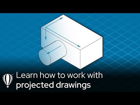 Learn how to work with projected drawings | CorelDRAW Technical Suite