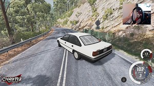 1.1K reactions · 227 shares | P plater takes his grandads commodore for a drift down mount glorious, problem is he get's a little bit to ambitious and ends up pudhing a rod out the block. Game is BeamNG.drive and it's on PC. | Chr0m3 Motorsport | Facebook