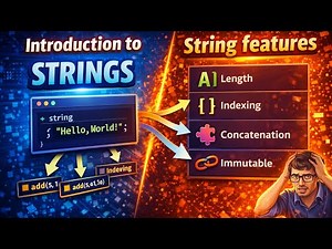 Introduction to Strings | String features | Object Oriented Programming | OOPM RGPV