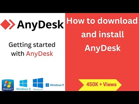 How to download and install AnyDesk in Desktop / Laptop || Step by Step || 2021