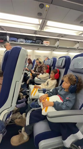 She was the first one OUT of that plane! She didn't know what she was signing up for: negotiations, endless questions, little feet in the aisle... and somehow, somehow, she survived it all with a smile. This wasn't her first flight with these three. She is their aunt and loves traveling with our littles! Sometimes traveling with kids isn't just about the parents, it's about the heroes who end up sharing the adventure with them. #FamilyTravel #TravelWithKids #fyp #trending #travel