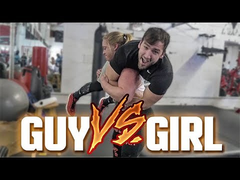 FEMALE BODYBUILDER VS GUY | PART 2