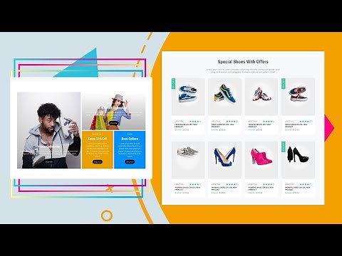 Ecommerce Product Page Design Using HTML & CSS
