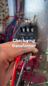 Make sure your checking transformers on rtu hvac systems