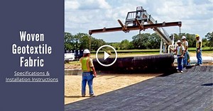 Woven Geotextile Fabric: Specifications & Installation Instructions - Textile Details