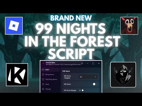 99 Nights In The Forest Script | Kill Aura + Auto Farm + Auto Collect Using KRNL Executor For Roblox