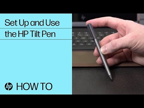 Set Up and Use the HP Tilt Pen | HP Accessories | HP Support