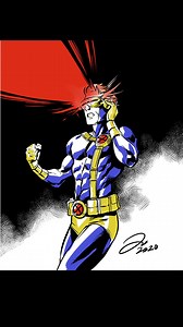 Marvel Entertainment on Instagram: "Learn how to draw the X-Men's Cyclops with this drawing lesson from artist @MarcusAnthonyTo! ✍️"