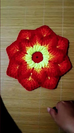 How to Crochet a Flower Pillow Cover (Easy Tutorial)