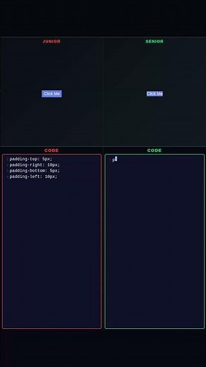 Junior vs Senior: CSS Padding!