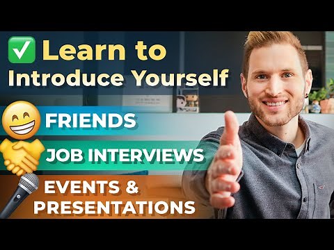 How to Have the Perfect Self Introduction in English | FREE TRAINING