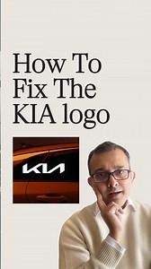 This is not my idea. And no, this wasn’t designed for Kia. This is simply an exercise to show how logos can be improved, and more importantly - how designers think. Good design isn’t just about making things look better but rather it’s about solving problems people didn’t even realize existed. If you’re a young designer, this is how you stand out. Instead of decorating, focus on diagnosing, then improving. And if you’re a client - this is the difference you’re paying for. Hope you learned someth