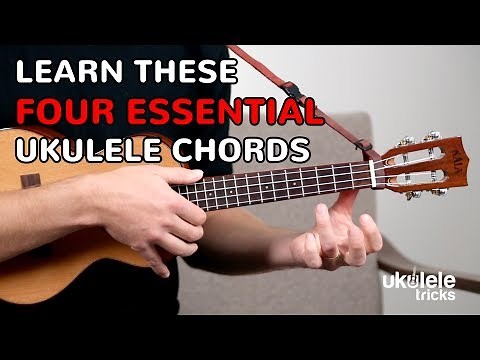 Learn to Play Your First Four Ukulele Chords For Beginners (Beginner Ukulele Lesson)