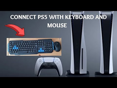 Connecting A Wireless Keyboard and Mouse To Your PlayStation 5