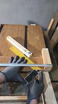 Upgraded Circular Saw Table with Adjustable Angle Cutting Guide #CircularSaw #Woodworking