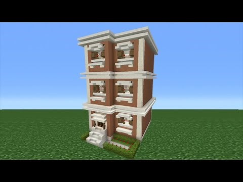 Minecraft Tutorial: How To Make A Town House - 2
