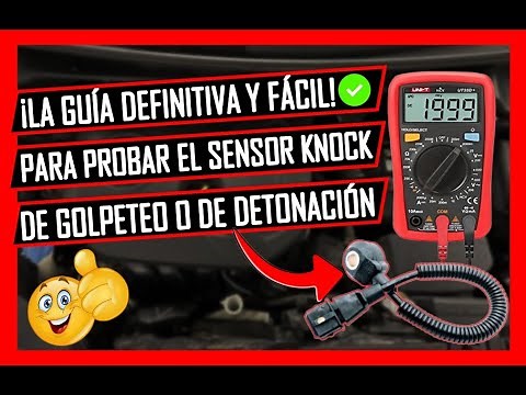 How to Test the Knock Sensor with a Multimeter Quickly and Easily ✅(Knock Sensor KS)