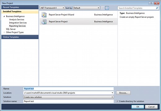 How to create a SQL Server Reporting Services (SSRS) report