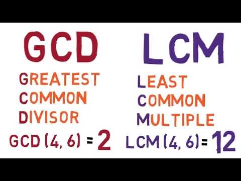 Lesson 04 Comparing the GCD and the LCM - SimpleStep Learning