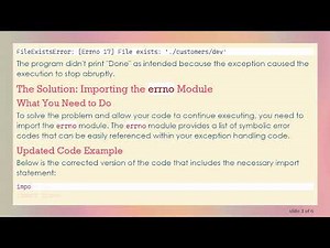 How to Continue Execution After Exception in Python
