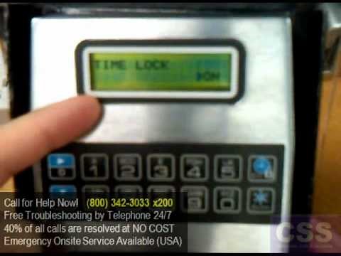 LaGard SmartGard Electronic Safe Keypad - Enable or Disable the Time Lock Feature.