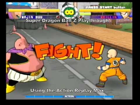 Super Dragon Ball Z (All Fighters) Playthrough using the Ps2 Action Replay Max :D #Playstation #Ps2