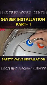 6.3K views · 51 reactions | Geyser Installation Part-1 Geyser...
