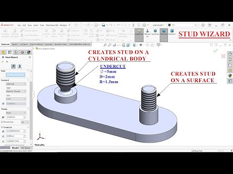 SolidWorks Stud Wizard