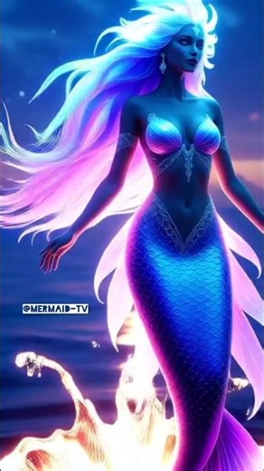 Beautiful Mermaid at sea. #mermaid #beautiful #sea