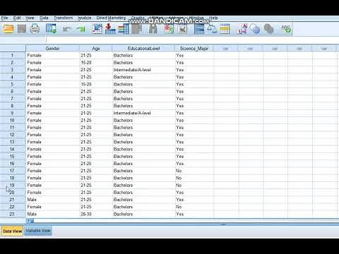 How to Change Variables from String to Numeric In SPSS