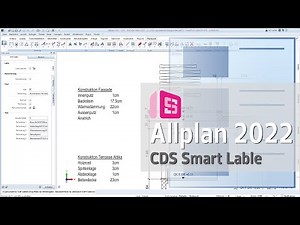 Allplan 2022 CDS Smart Label