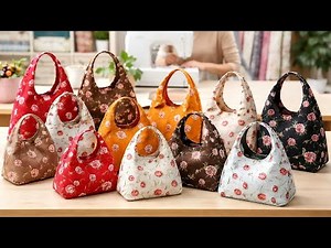 How to Sew 2 Easy DIY Tote Bags (Quick Beginner Guide)