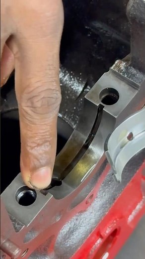 Main Bearing Installation Every Mechanic Should Know #autorepair #tutorial #shorts