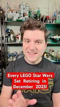 Every LEGO Star Wars Set Retiring in December 2025!