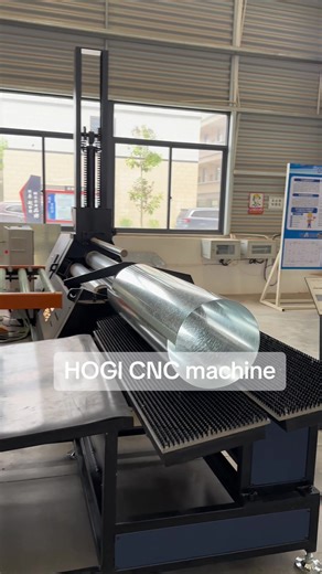 HOGI 4Roller CNC rolling machine production line Automatic feeding and leveling of metal coils for laser cutting rolling #productionline #rolling #rollforming #rollbending #cylinder #tank #chimney #stainlesssteel #galvanizedsteel #4roller #cncrollingmachine #project #bendingmachine #metalplate #platerollingmachine #diameter #round