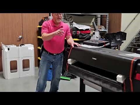 Complete assembly of a Canon Pro Series printer