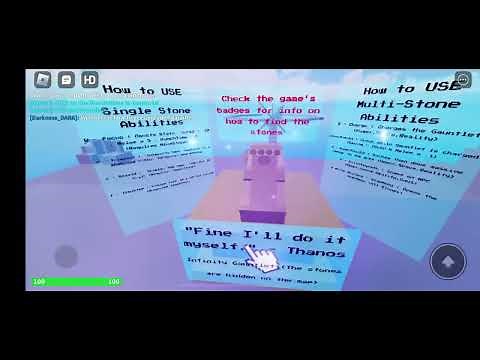 How to Upgrade Infinity Gauntlet in |Thanos Simulator #roblox #thanos
