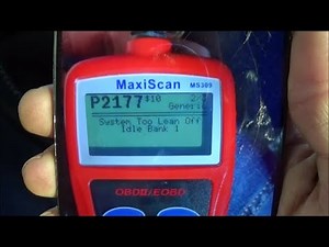 P2177 System Too Lean Off Idle. Evap Leak Or Fuel Filter?