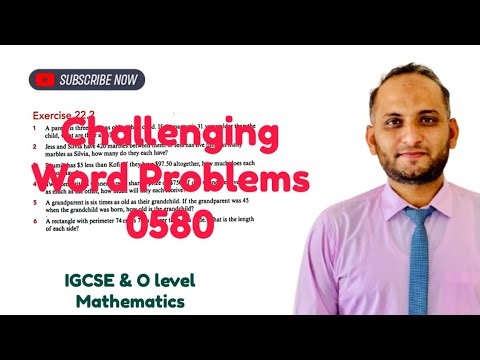 Quadratic Equations Word Problems |Construction & Solution|IGCSE Maths 0580 & Entrance Test Practice