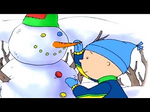 Build a Snowman with Caillou | Caillou Cartoon