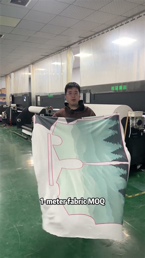 Digital printing on polyester fabric. #FabricWholesale #polyester