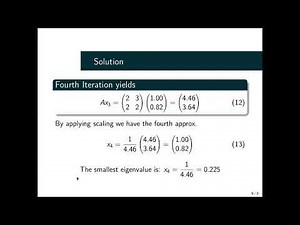 Inverse Power Method